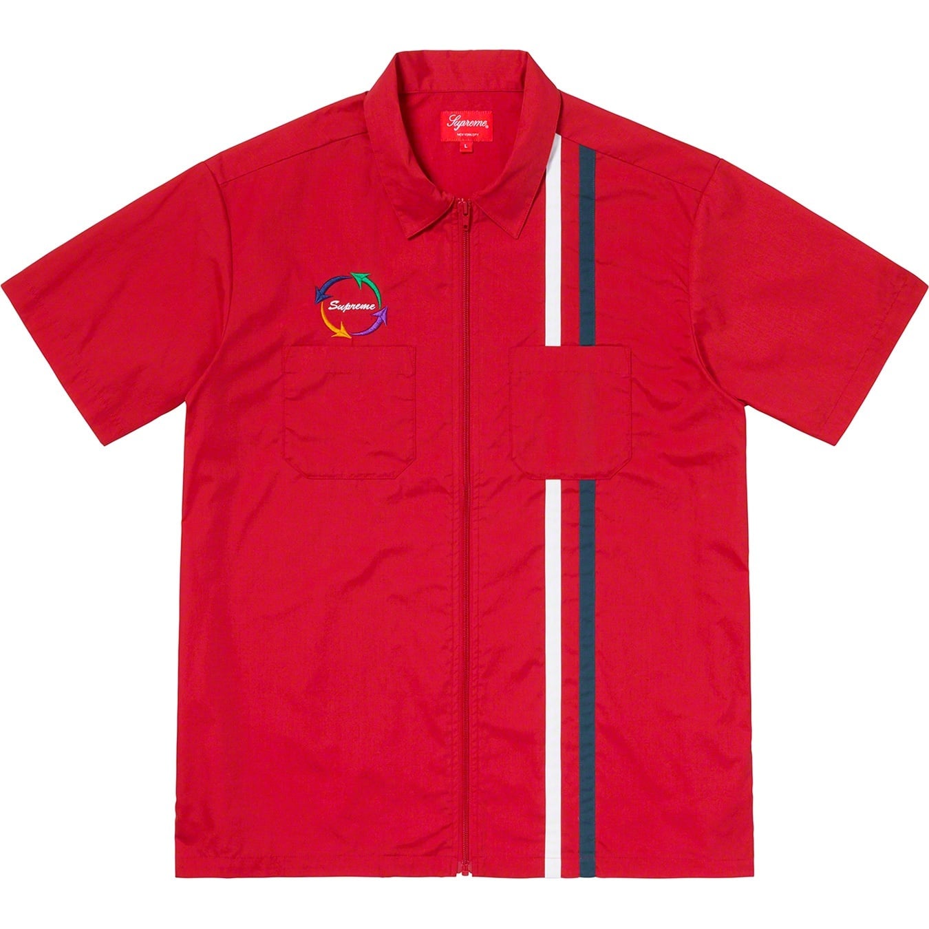 Zip Up S/S Work Shirt view 3